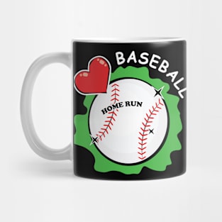 Love Baseball Mug